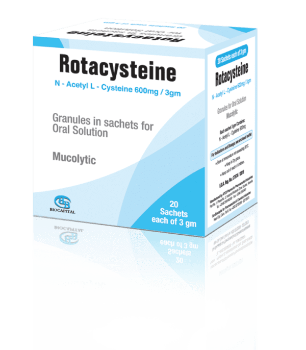Rotacystiene N-Acetylcysteine Sachets
