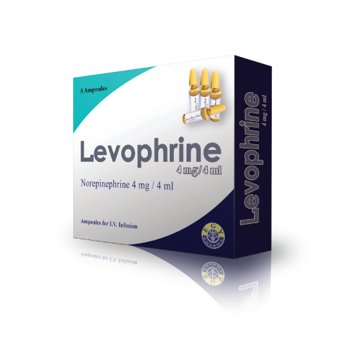 Levophrine Norepinephrine Ampoule
